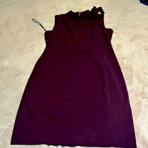 Calvin Klein plum color dress, size 14